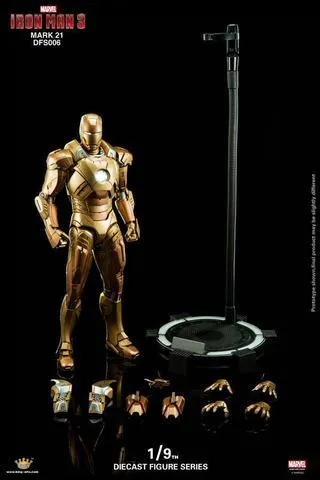 KING ARTS IRON MAN MARK XXI - MARK 21 MIDAS 1/9 SCALE - DFS006