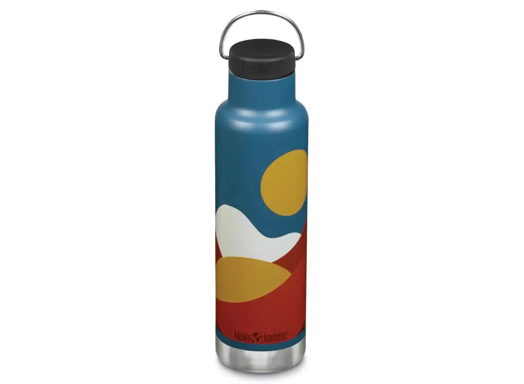 Klean Kanteen Insulated Classic w/ Loop Cap Real Teal 592ml