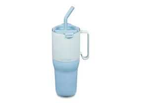 Klean Kanteen Rise 1064ml Tumbler with Straw Lid Ice Blue