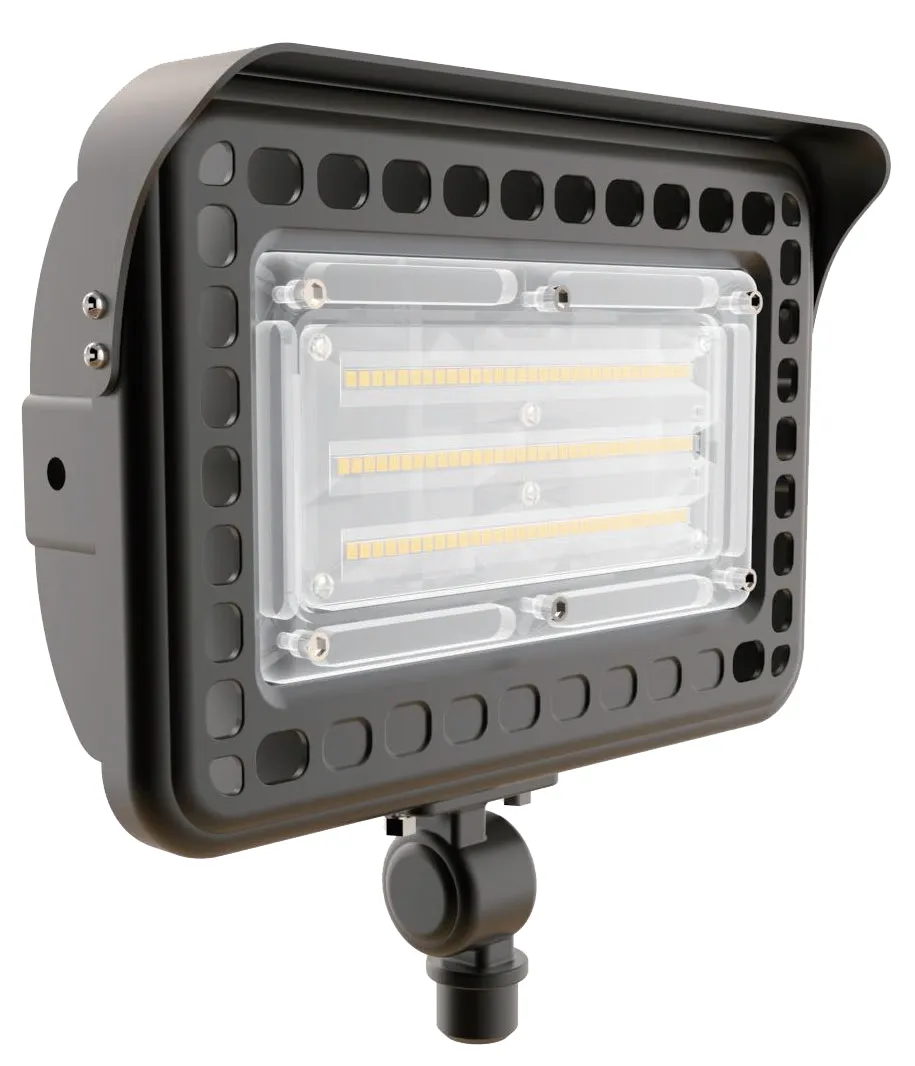 Knuckle Mount Flood Light 20w, 50w, 75w 5000K  10 Year Warranty