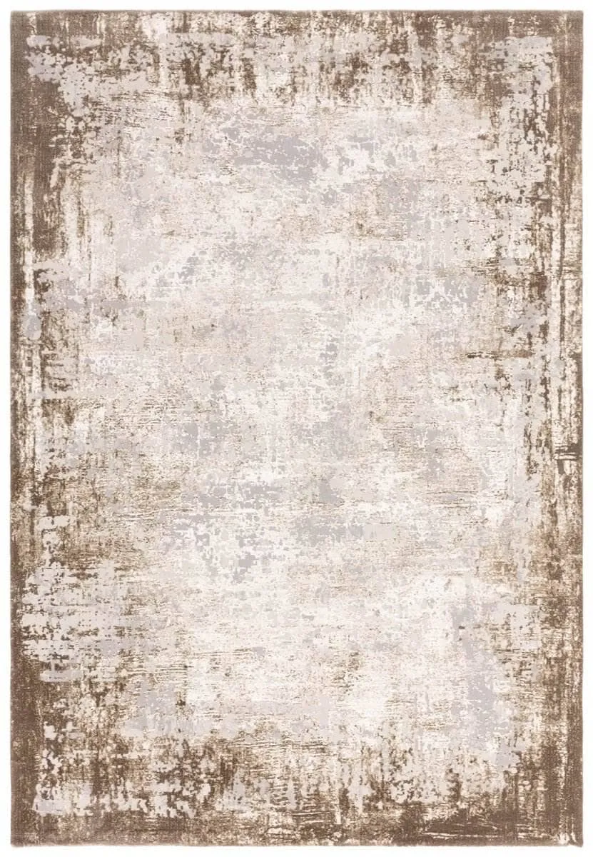 Kuza Border Beige Rug - Multiple Sizes