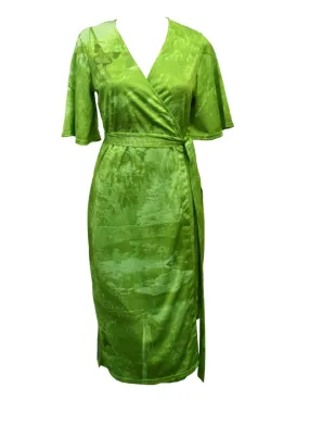 Ladies Sun Safe Outdoor Wrap Dress - Rainforest - Made of Recycled fabric