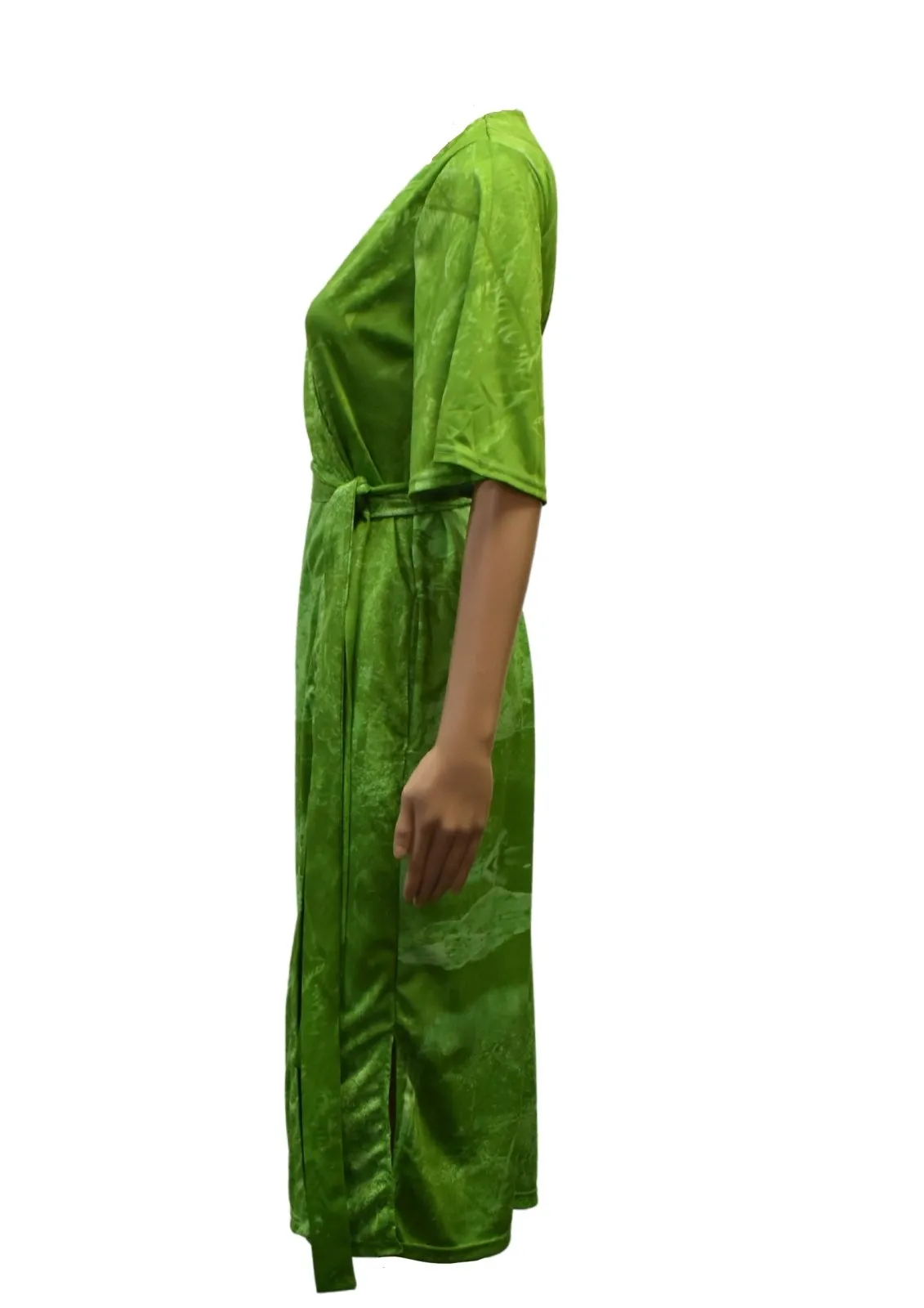 Ladies Sun Safe Outdoor Wrap Dress - Rainforest - Made of Recycled fabric