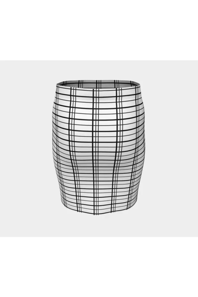 Lattice Fitted Skirt