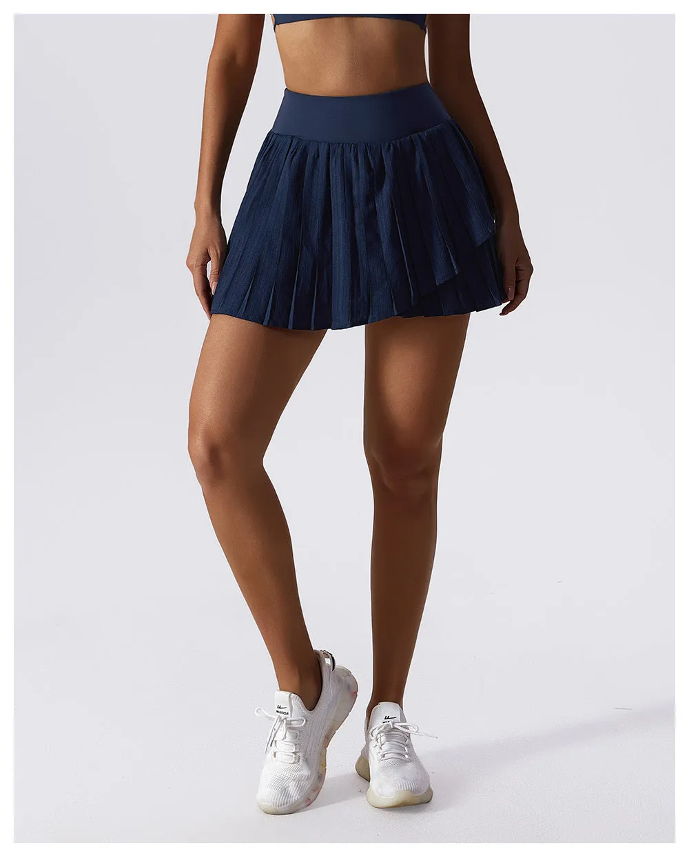 Layered Front Tennis Skirt