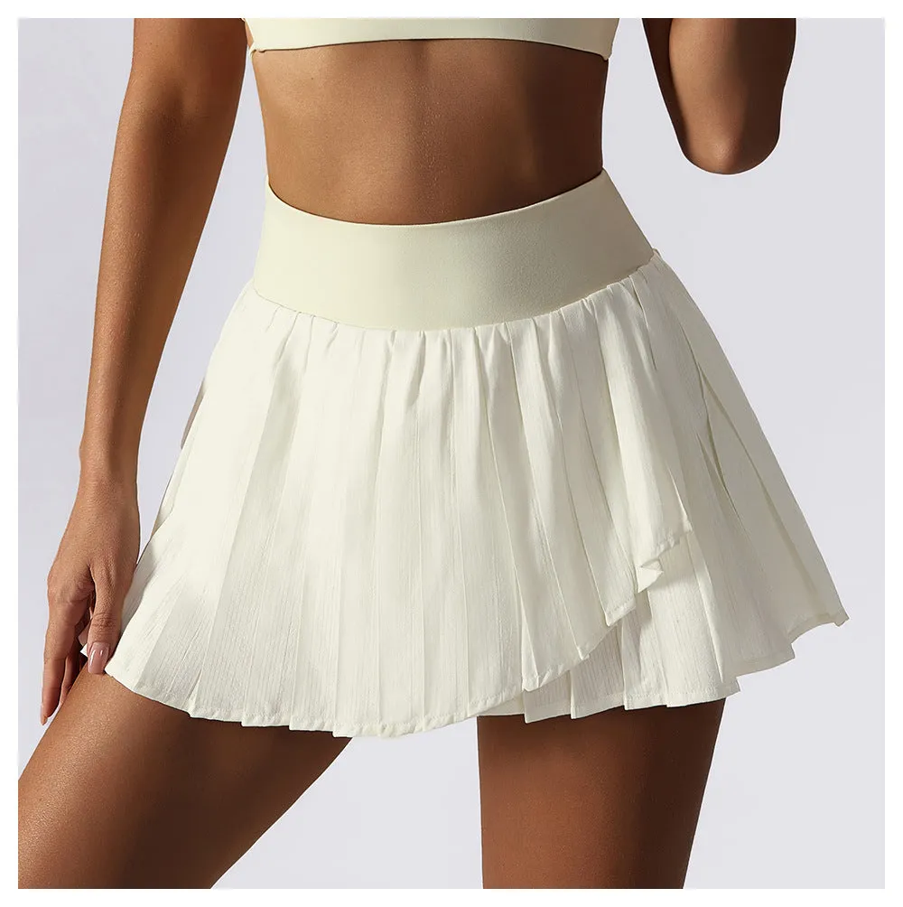 Layered Front Tennis Skirt