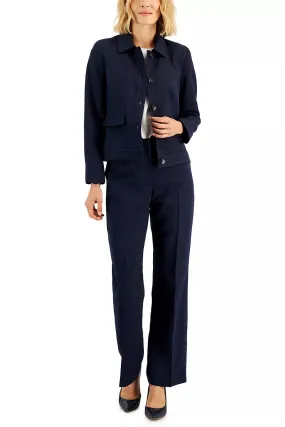 Le Suit Jacket with Crepe Pant