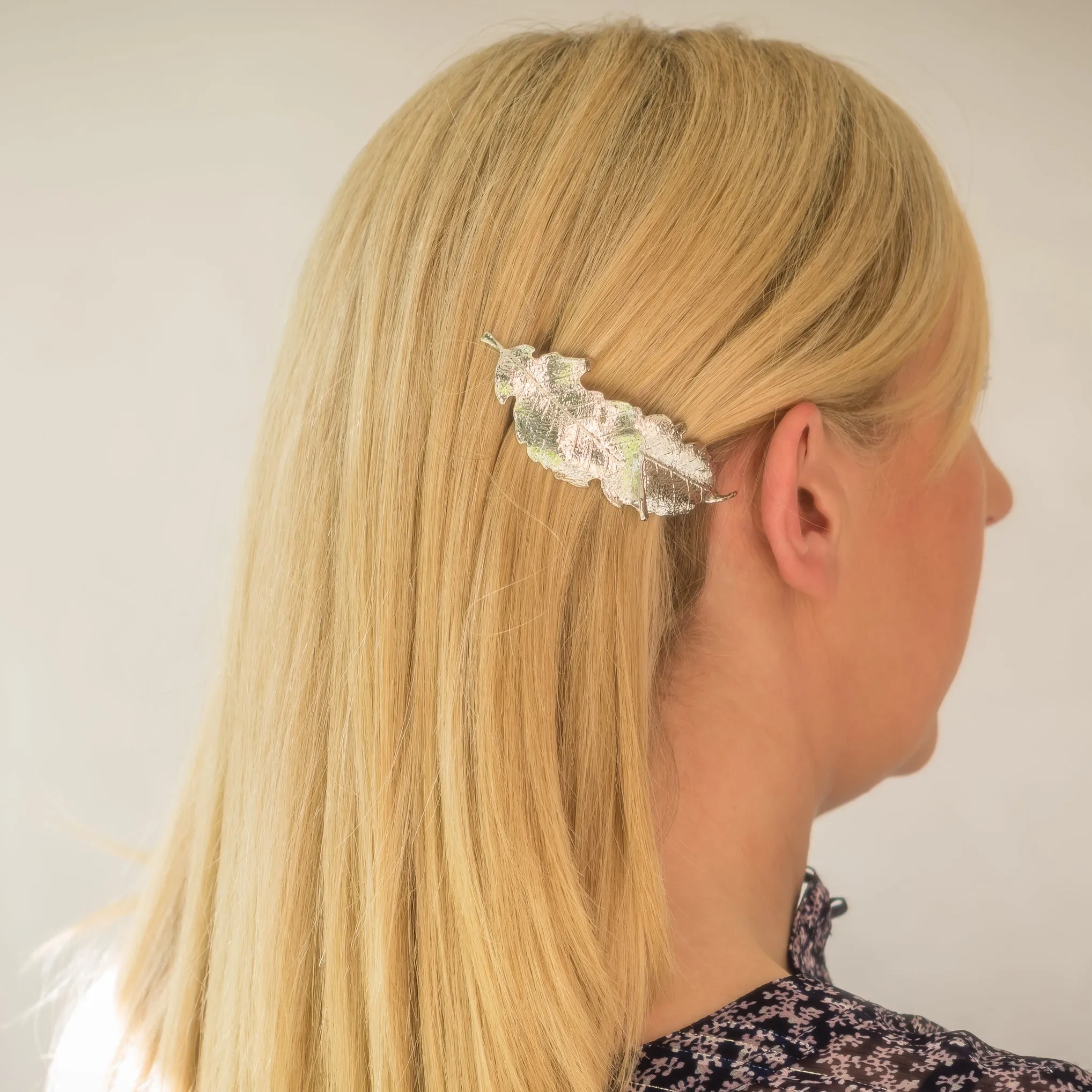 Leaf Hair Barrette