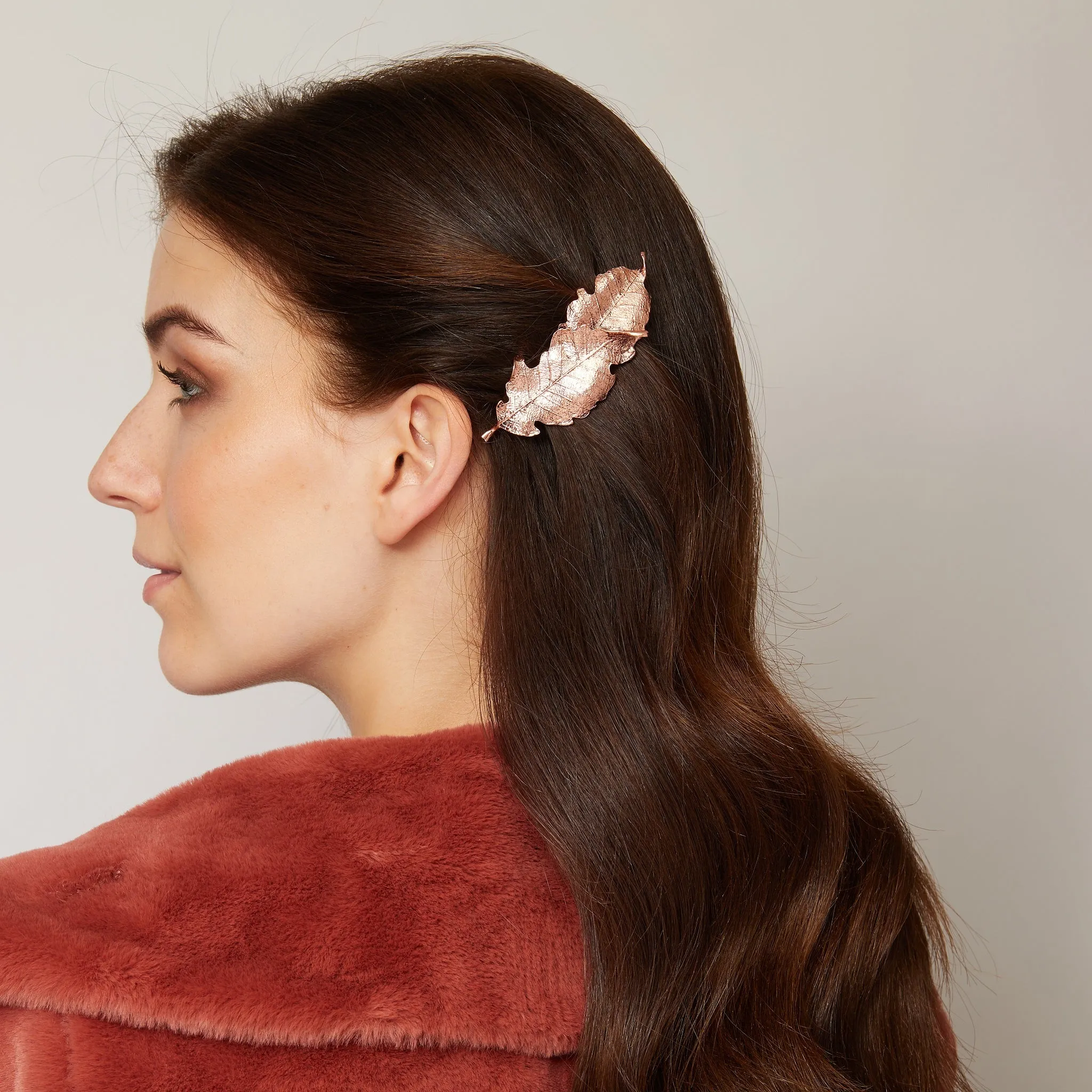 Leaf Hair Barrette