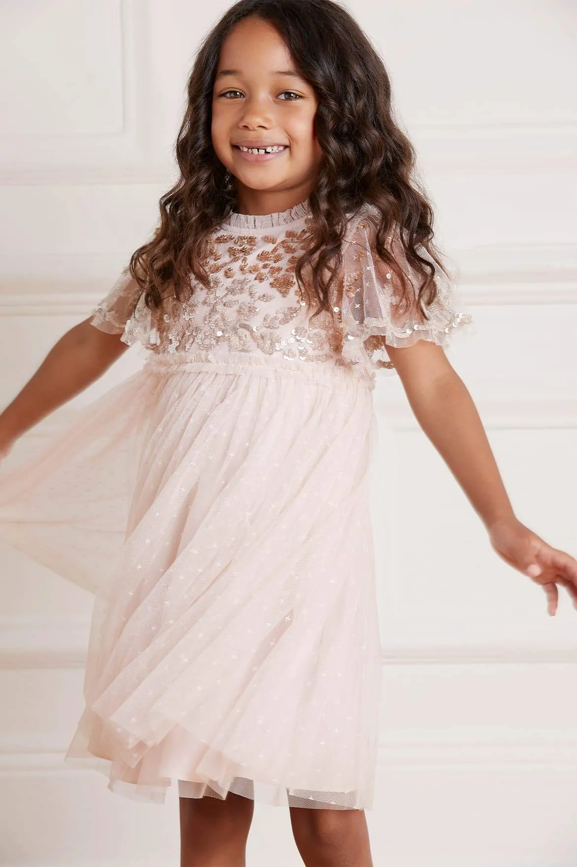 Lilybelle Sequin Kids Dress