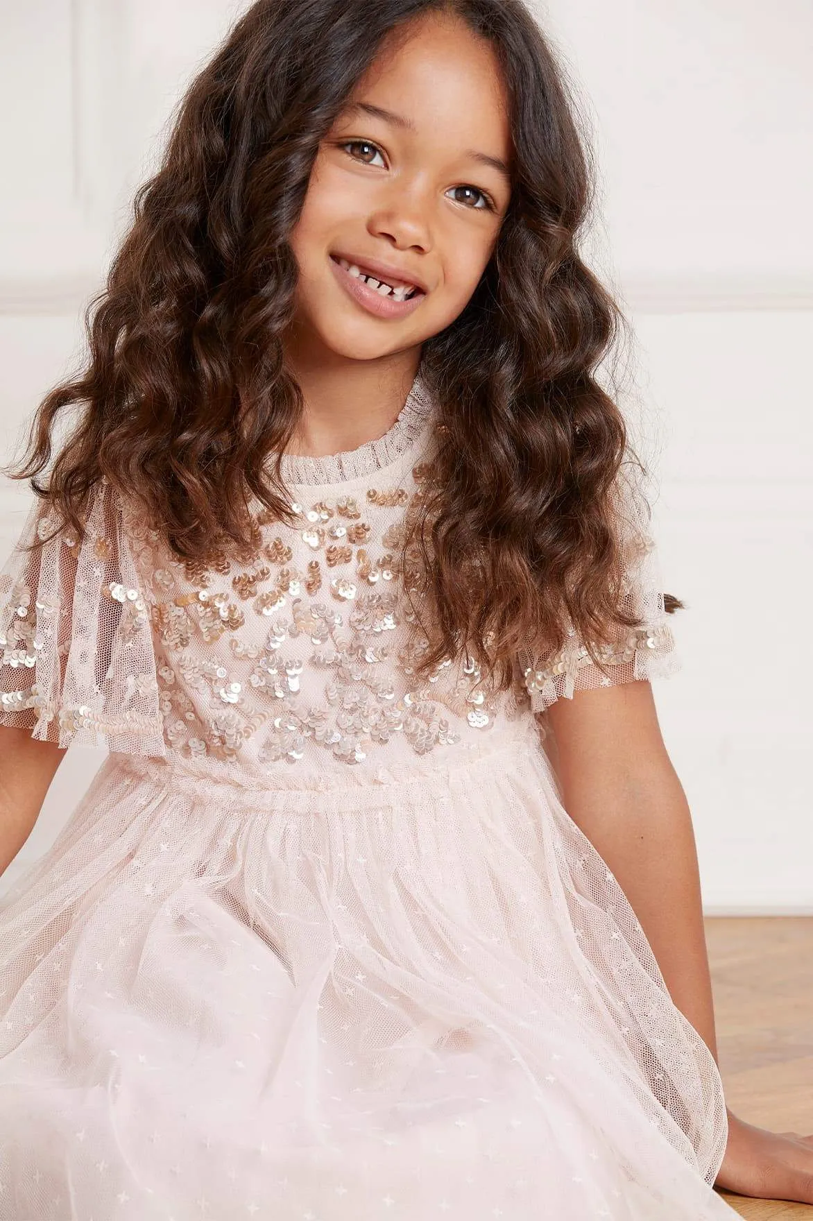 Lilybelle Sequin Kids Dress