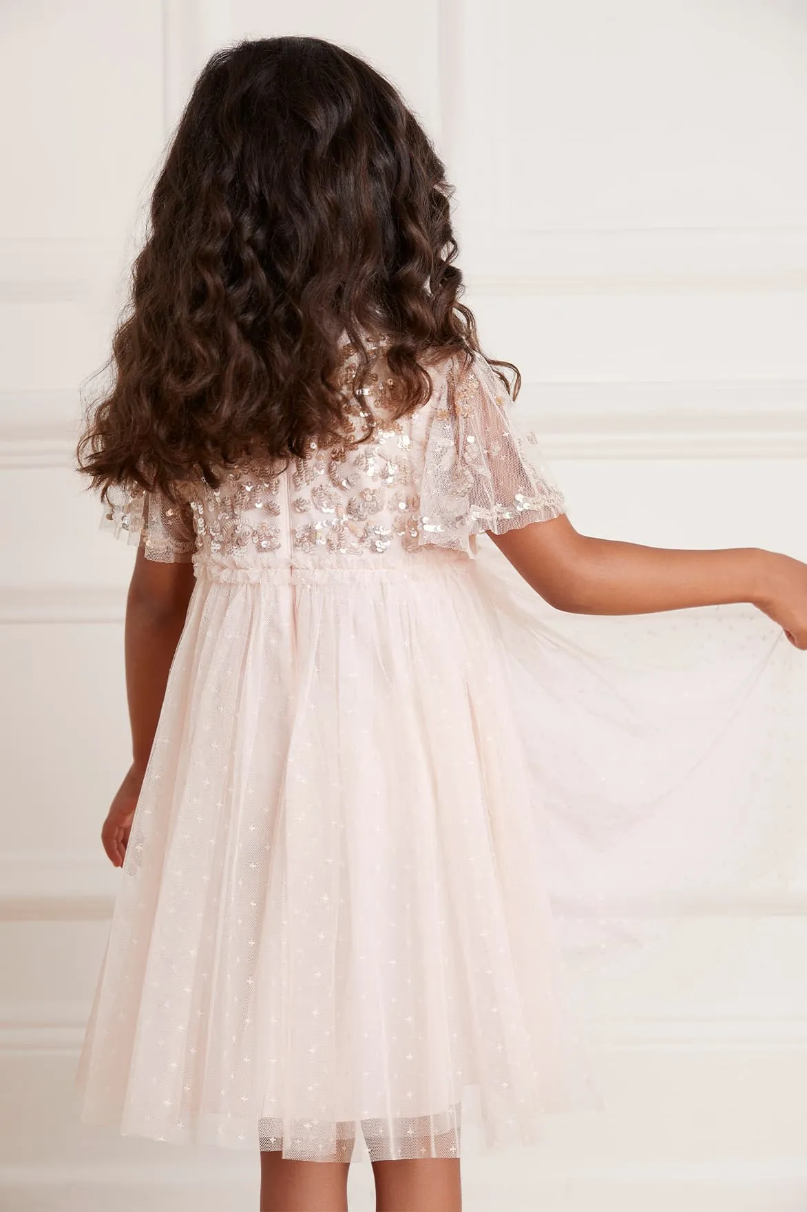 Lilybelle Sequin Kids Dress