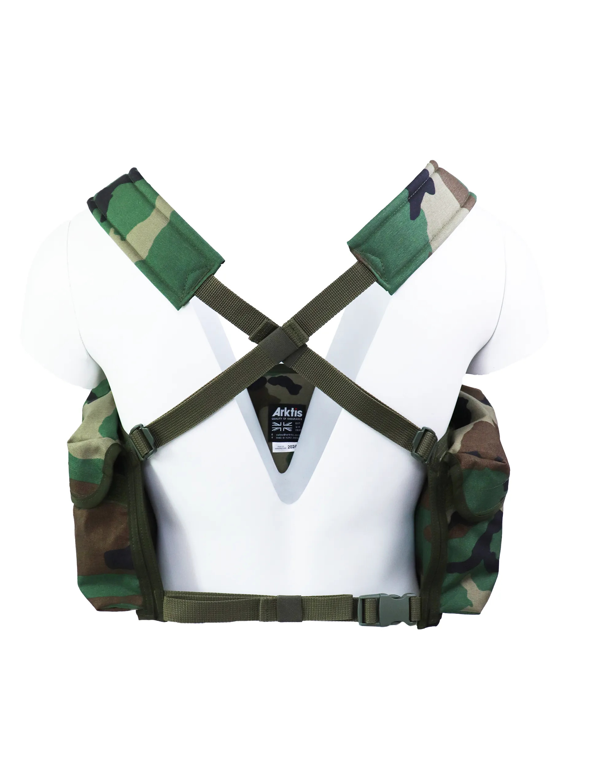 M170 Classic Chest Rig - M81 Woodland