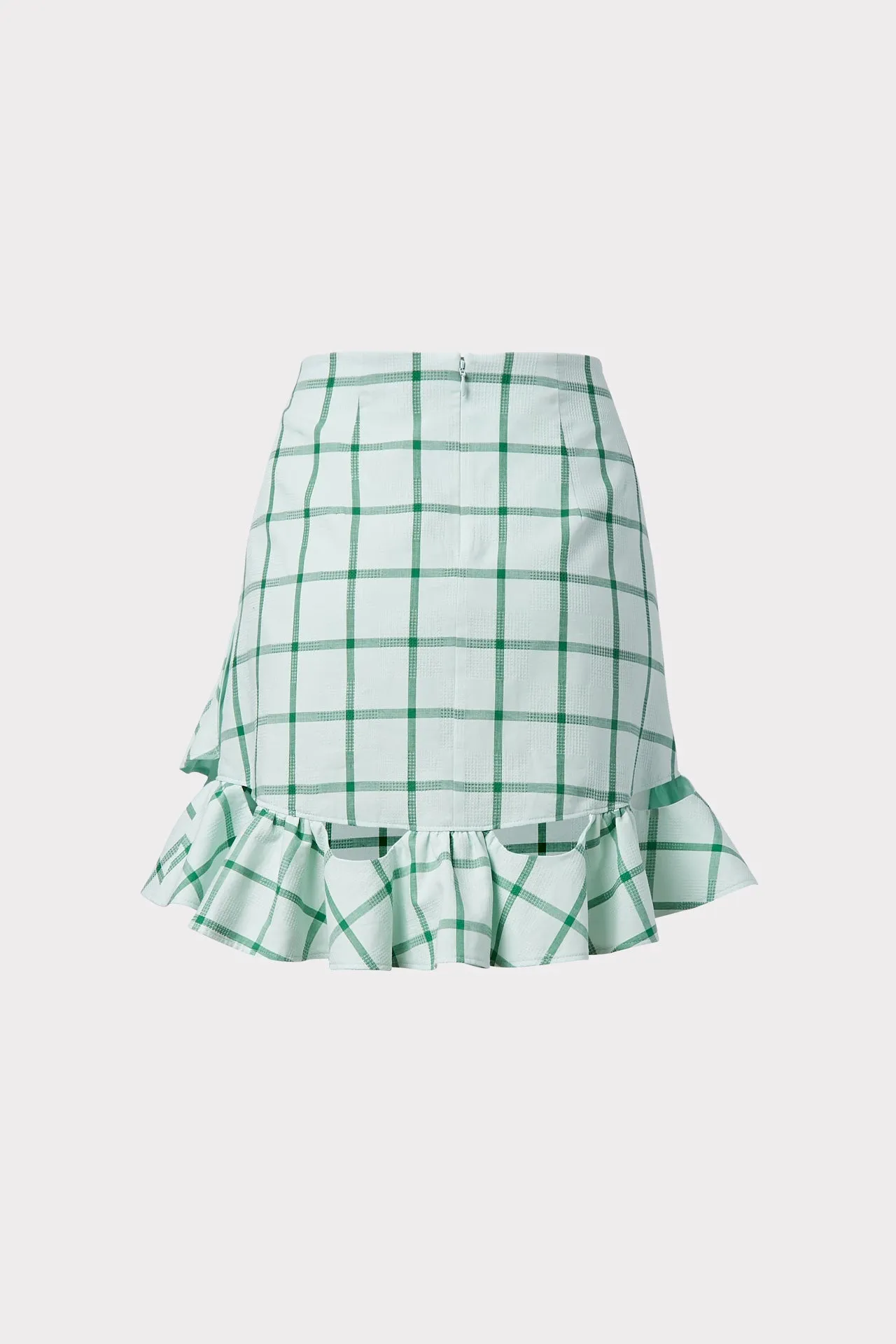 Mackenzie Windowpane Skirt