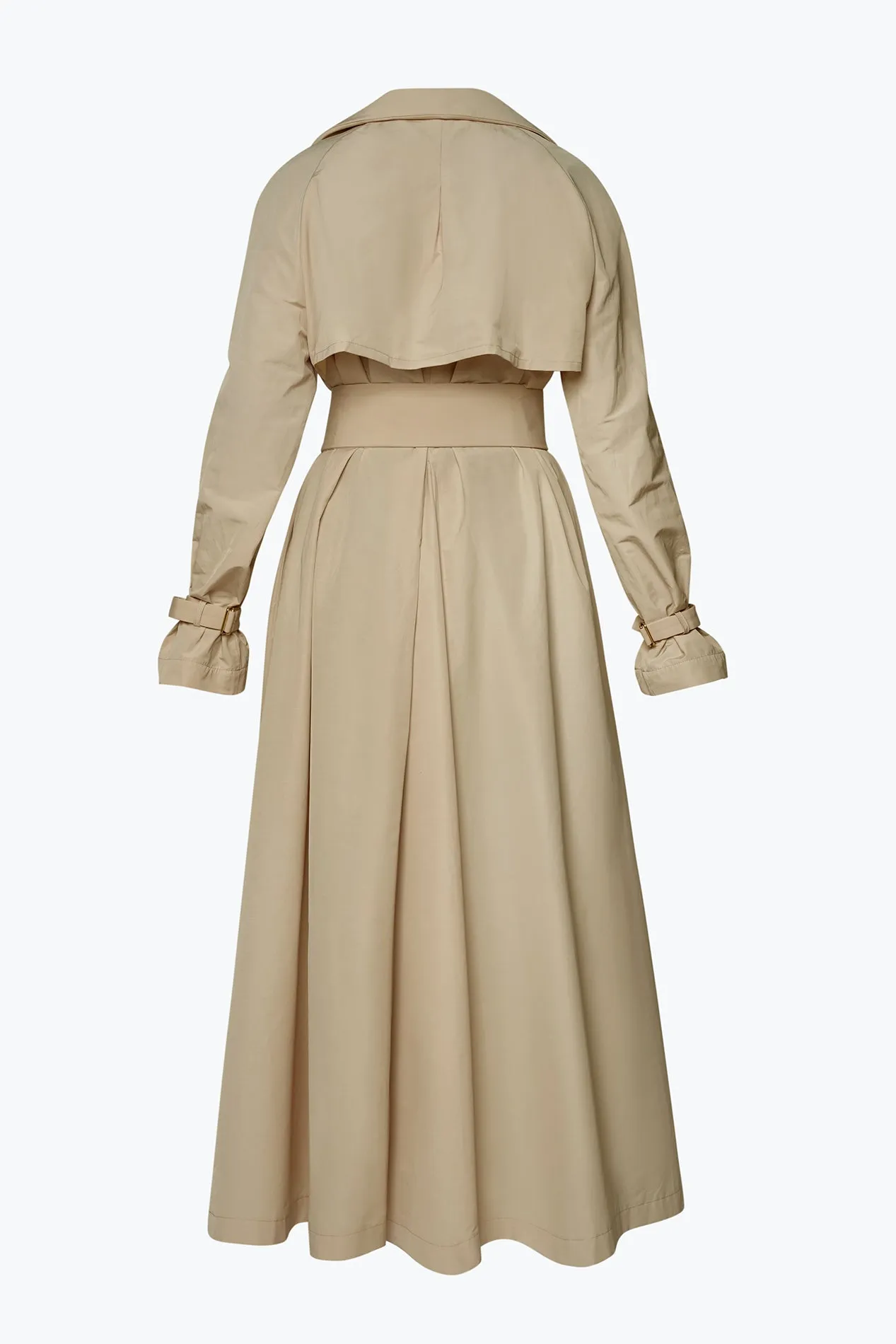 Marlene Trench Coat In Butter