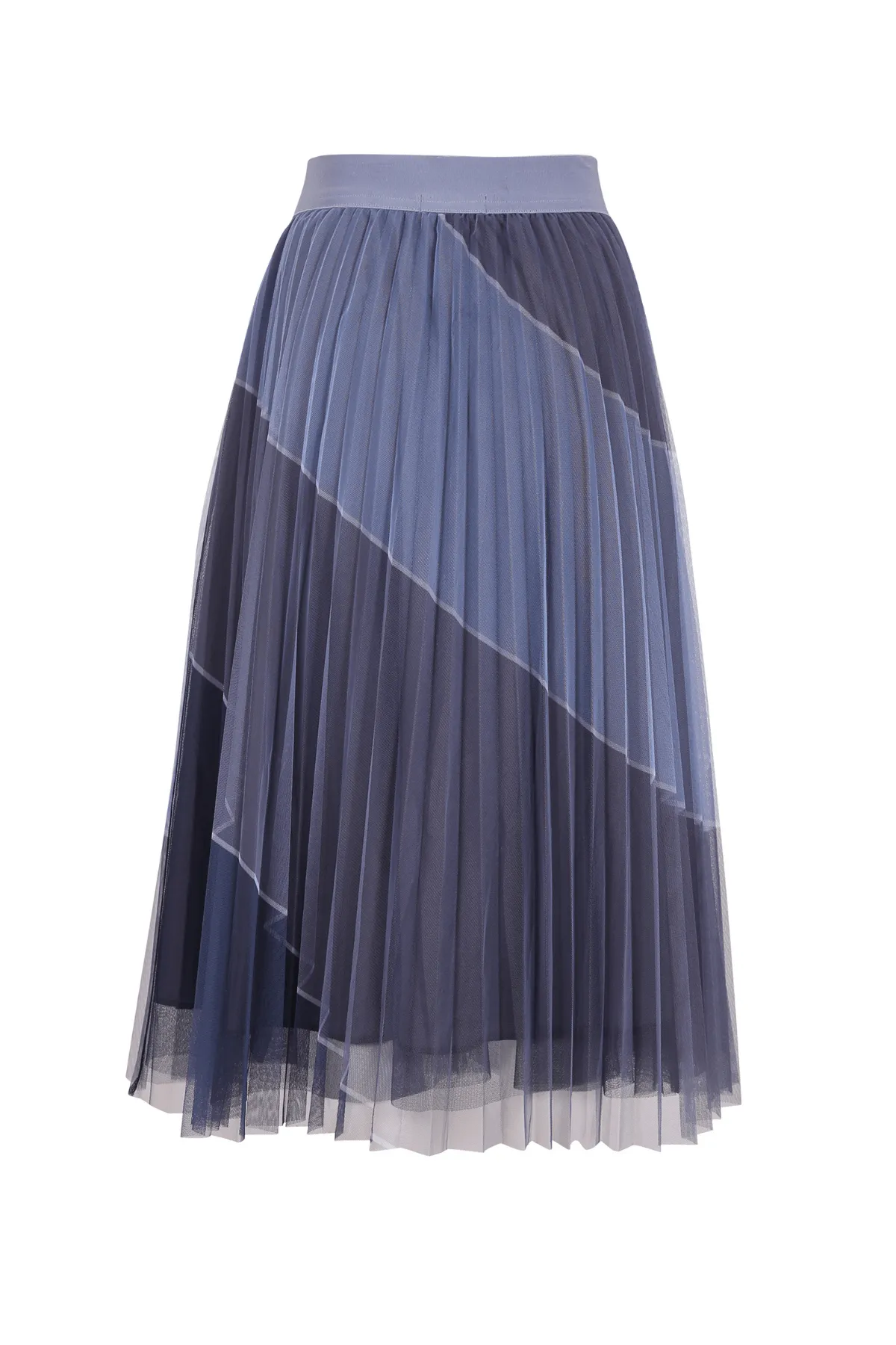 McQueen Tulle Skirt Cloud Grey