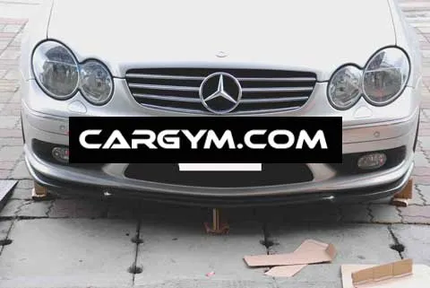 Mercedes-Benz W209 CLK55 AMG Carbon Fiber Front Lip Spoiler