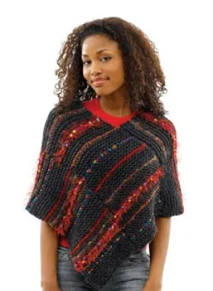 Mix-and-Match Poncho (Knit)