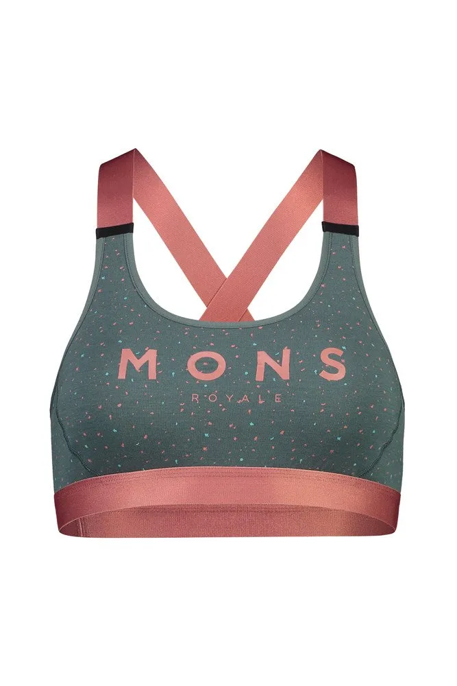 Mons Stella X-Back Bra Terrazzo