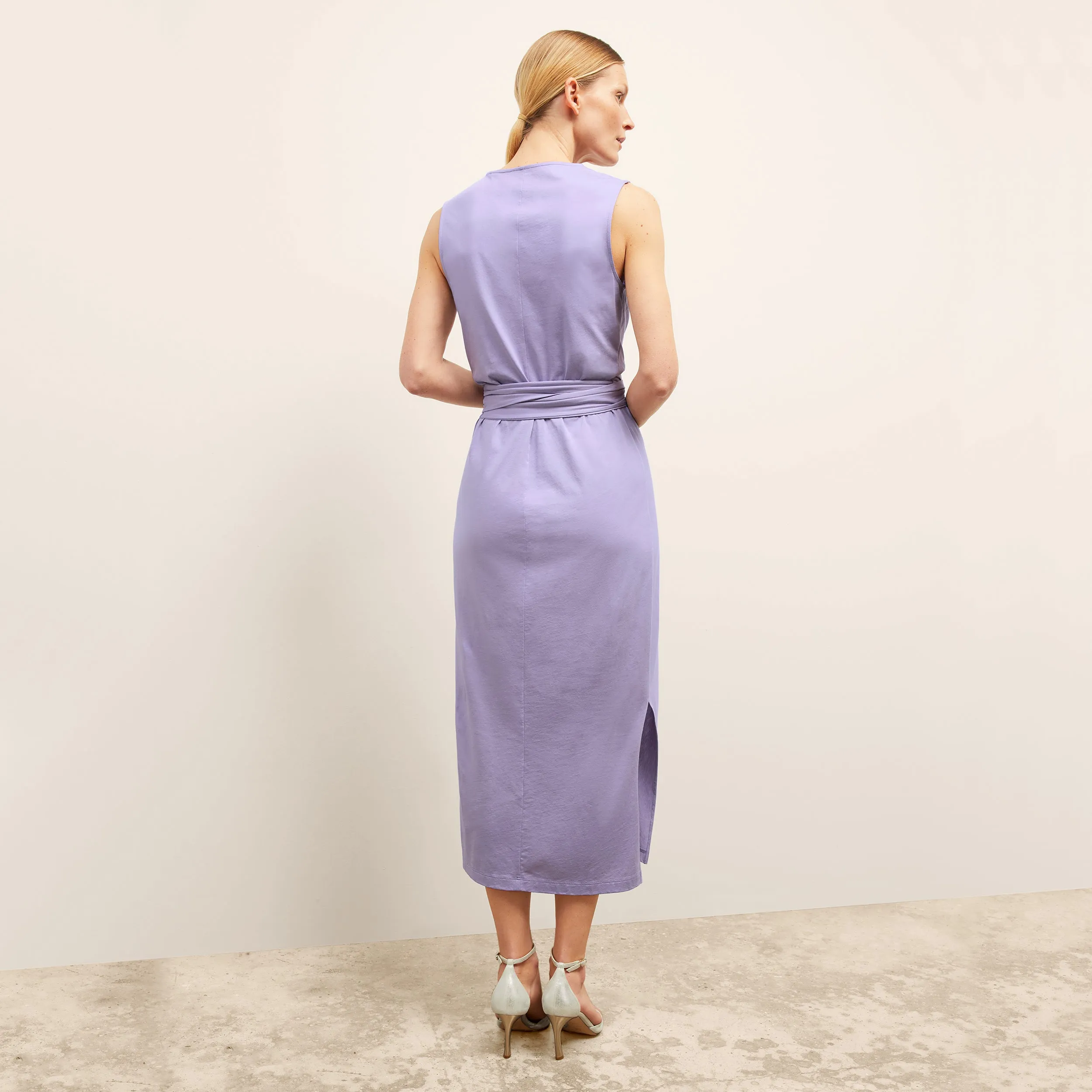 Monte Dress - Organic Jersey Pima Cotton :: Light Orchid