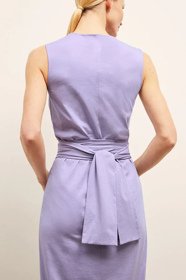 Monte Dress - Organic Jersey Pima Cotton :: Light Orchid