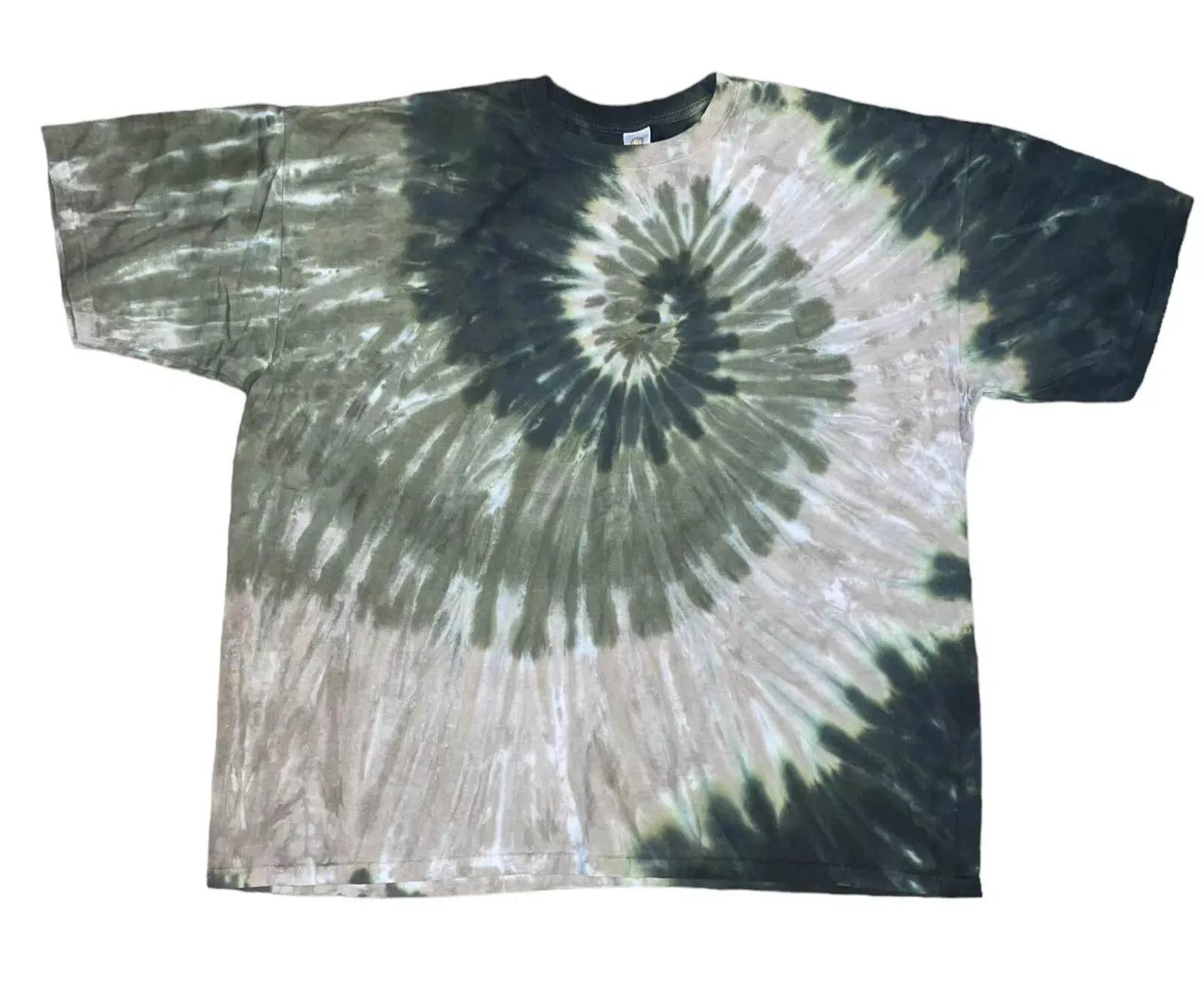 Moss Green Tie Dye t-shirt