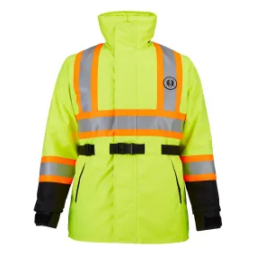 Mustang Classic Flotation Coat - Fluorescent Yellow/Green/Black - Small [MC1506T3-239-S-206]