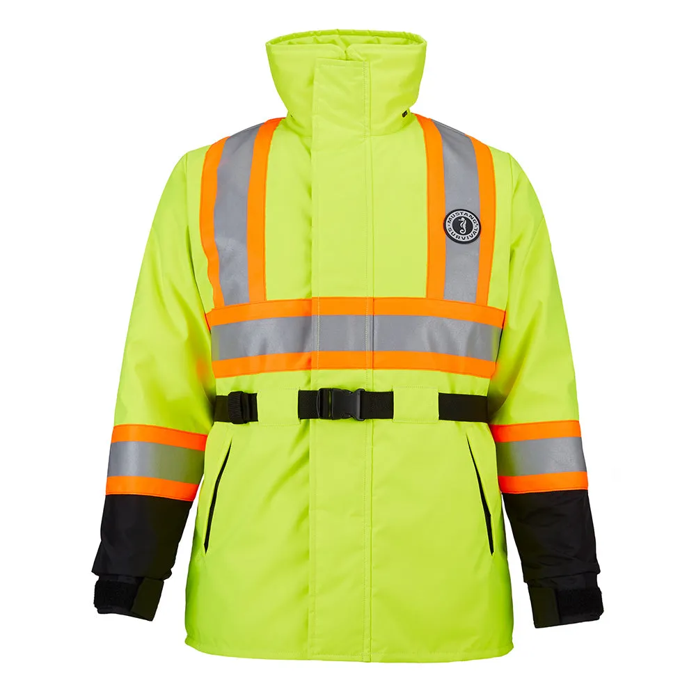 Mustang Classic Flotation Coat - Fluorescent Yellow/Green/Black - Small [MC1506T3-239-S-206]