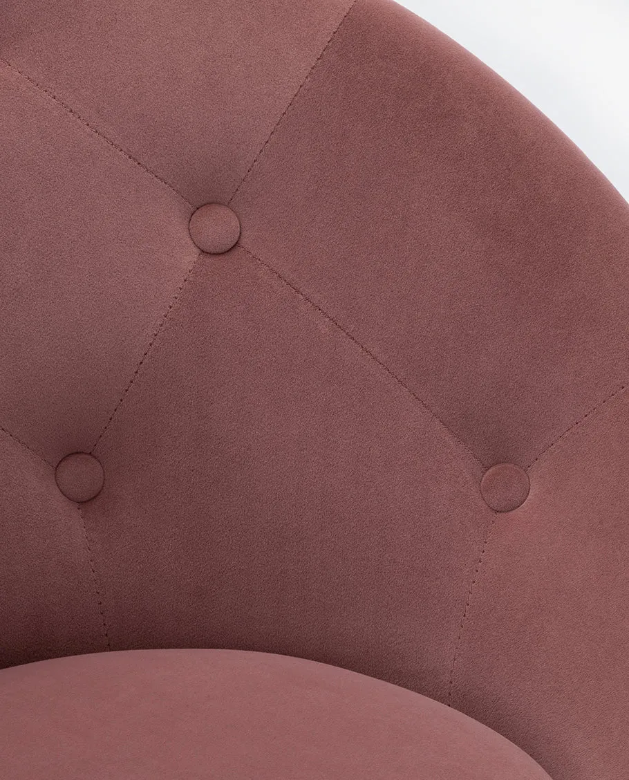 Mystic Tufted Velvet Papasan Chair