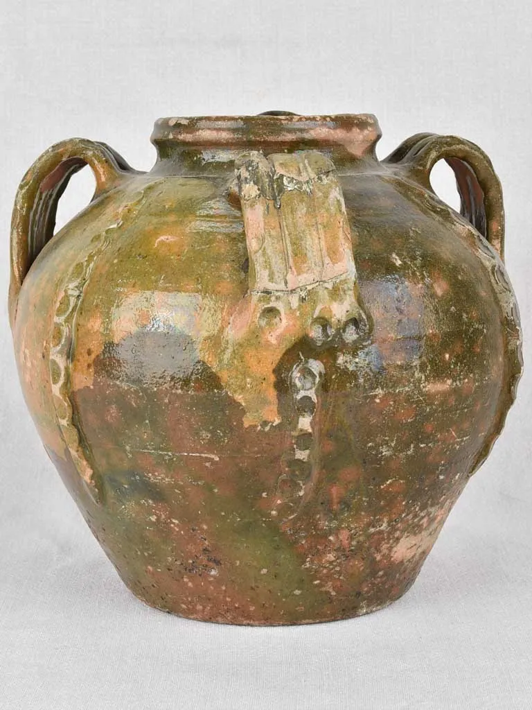 Oil jar from Saintonge, antique 11"