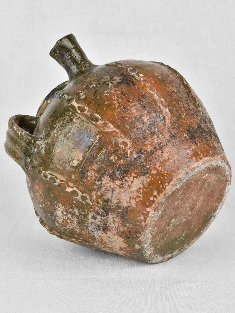 Oil jar from Saintonge, antique 11"