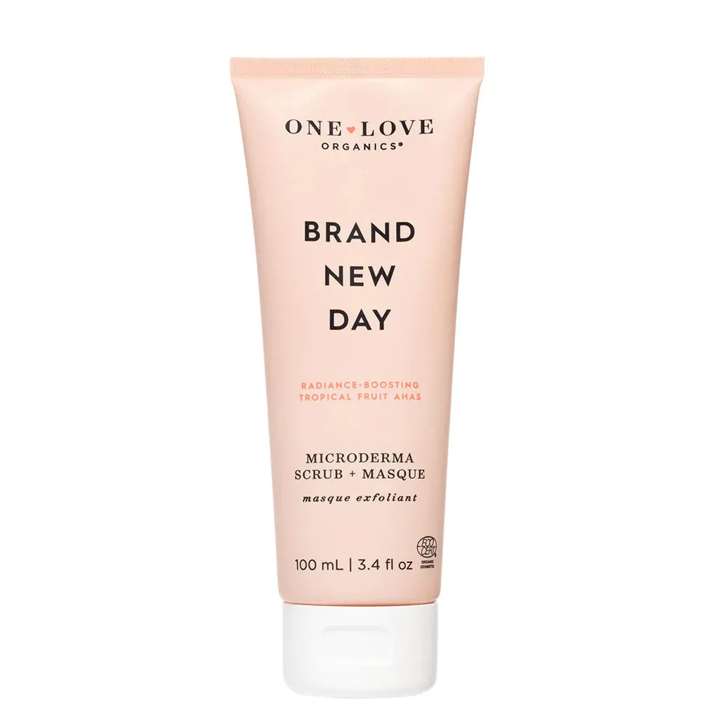 One Love Organics Brand New Day Microderma Scrub & Masque