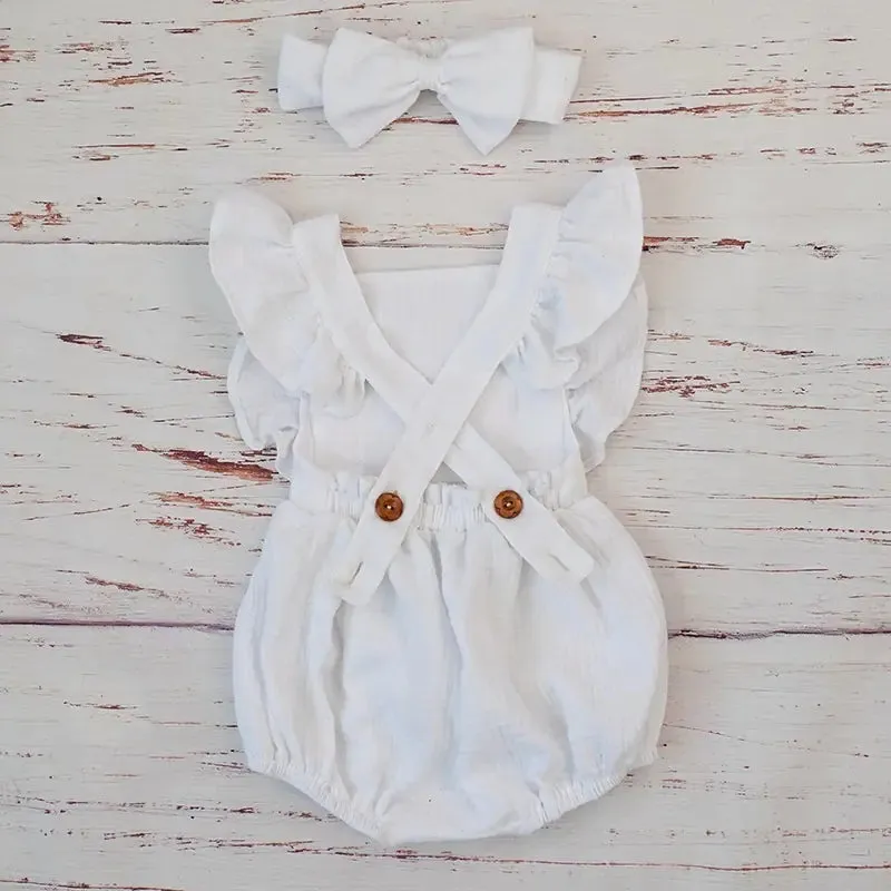 Organic Cotton Summer Baby Girl Clothes