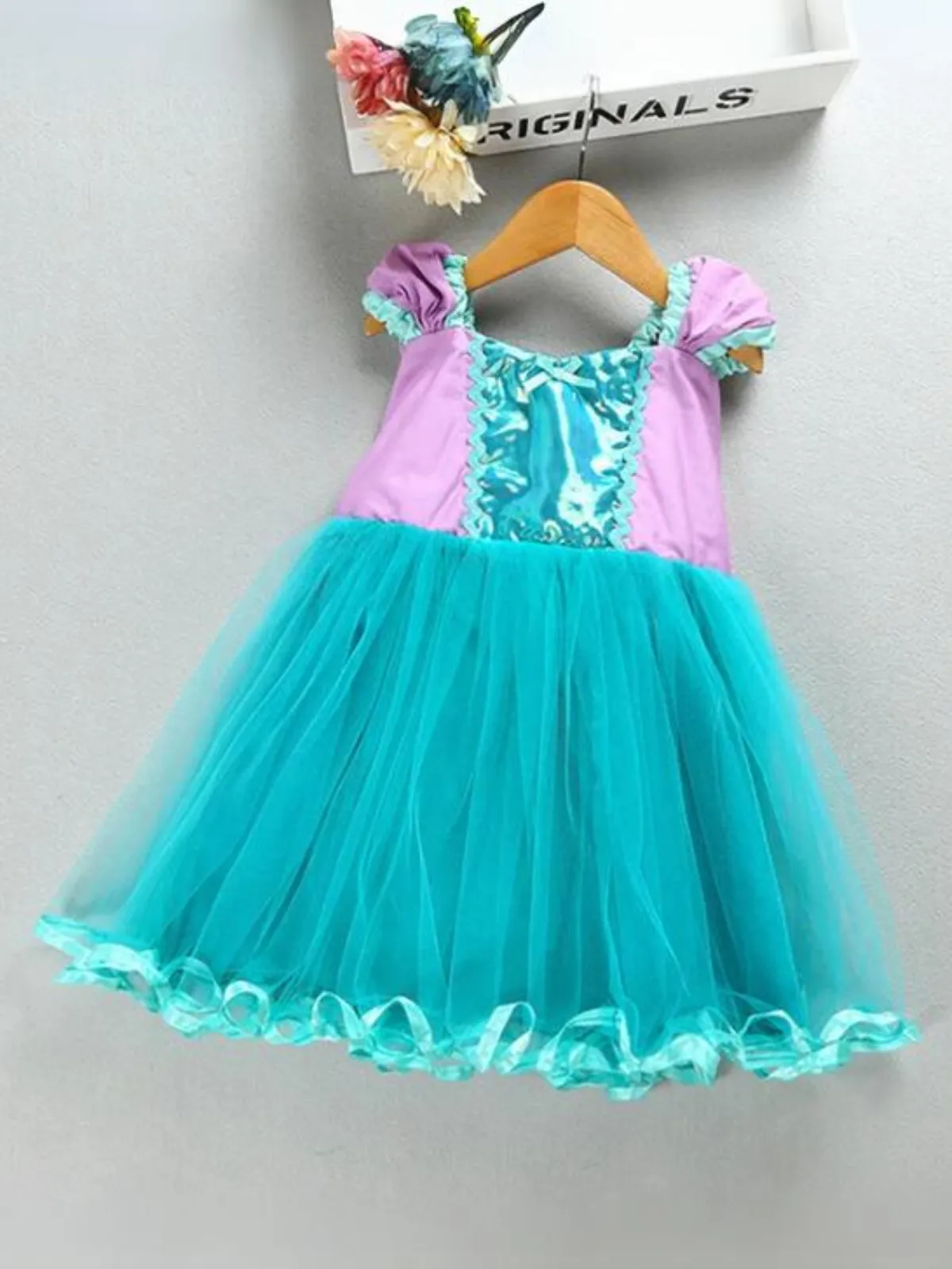 Part Of Your World Mermaid Princess Tutu Dress