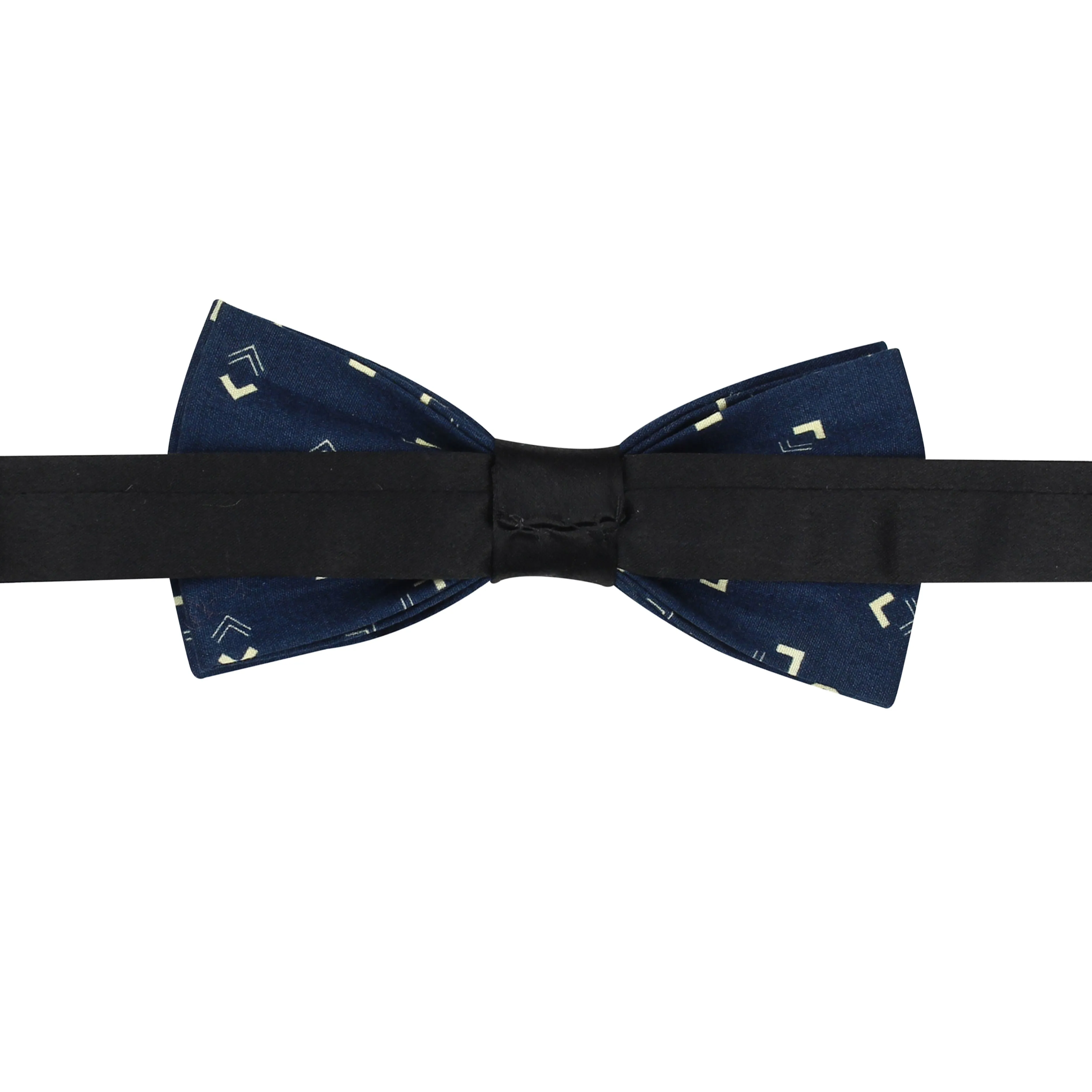 Peluche Ally Abstract Blue Bow Tie For Men