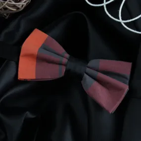 Peluche Insignia Abstract Red Bow Tie For Men