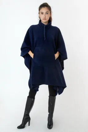 PF419 - Polar Fleece Half Zip Poncho