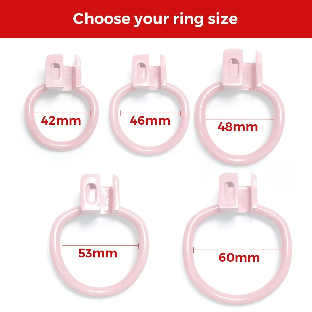 Pink Circle Ultra Small Chastity Devices