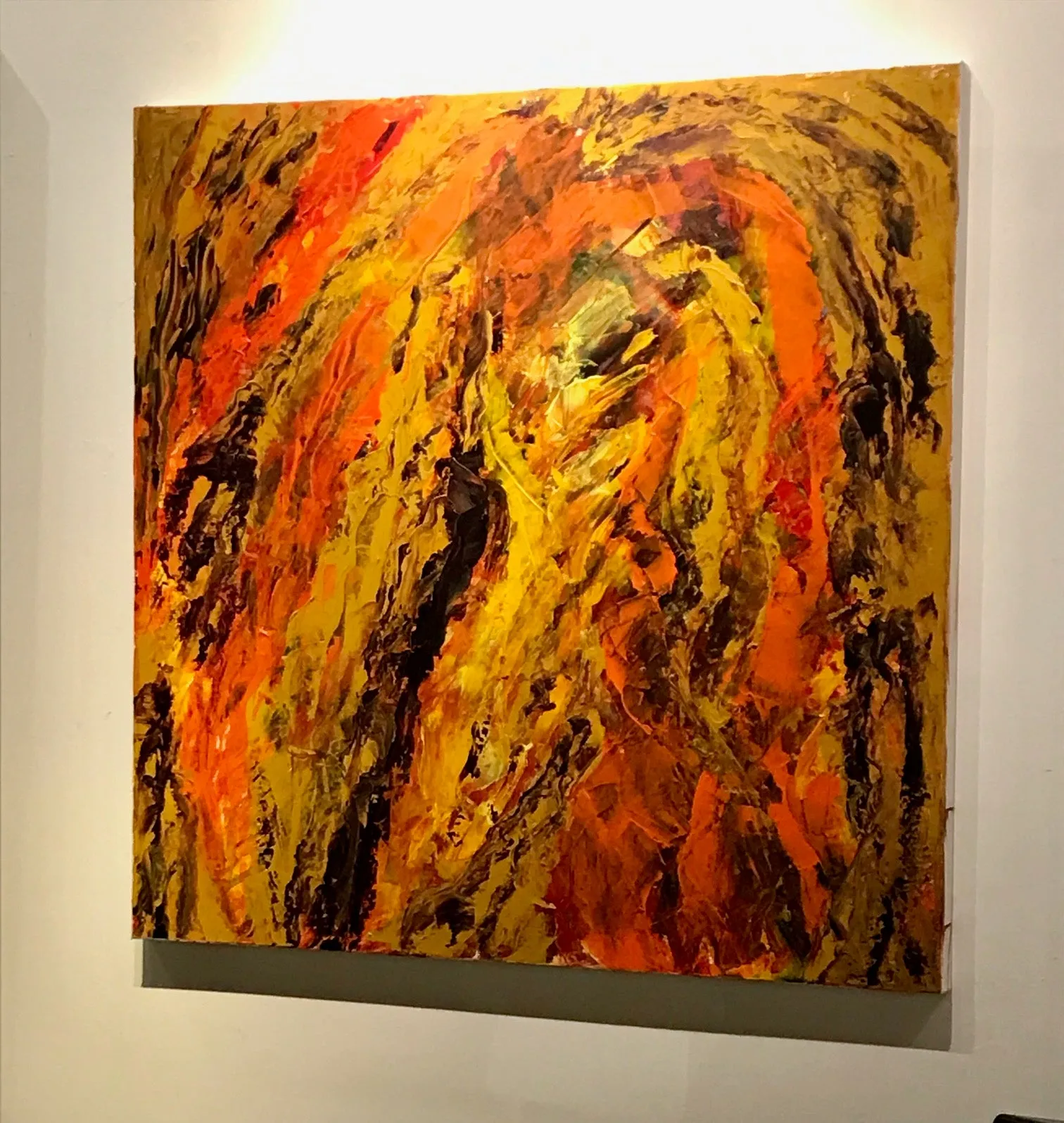 "Eruption" Original Artwork on Canvas