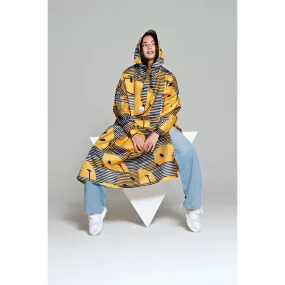 Rainkiss Sunset x Smiley Yellow Rain Poncho