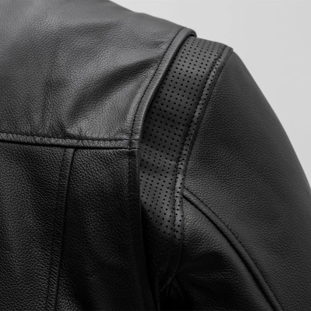 Rocky - Men's Motorcycle Leather Jacket