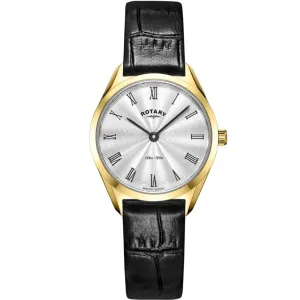 Rotary Ultra Slim Ladies Silver Watch LS08013/01