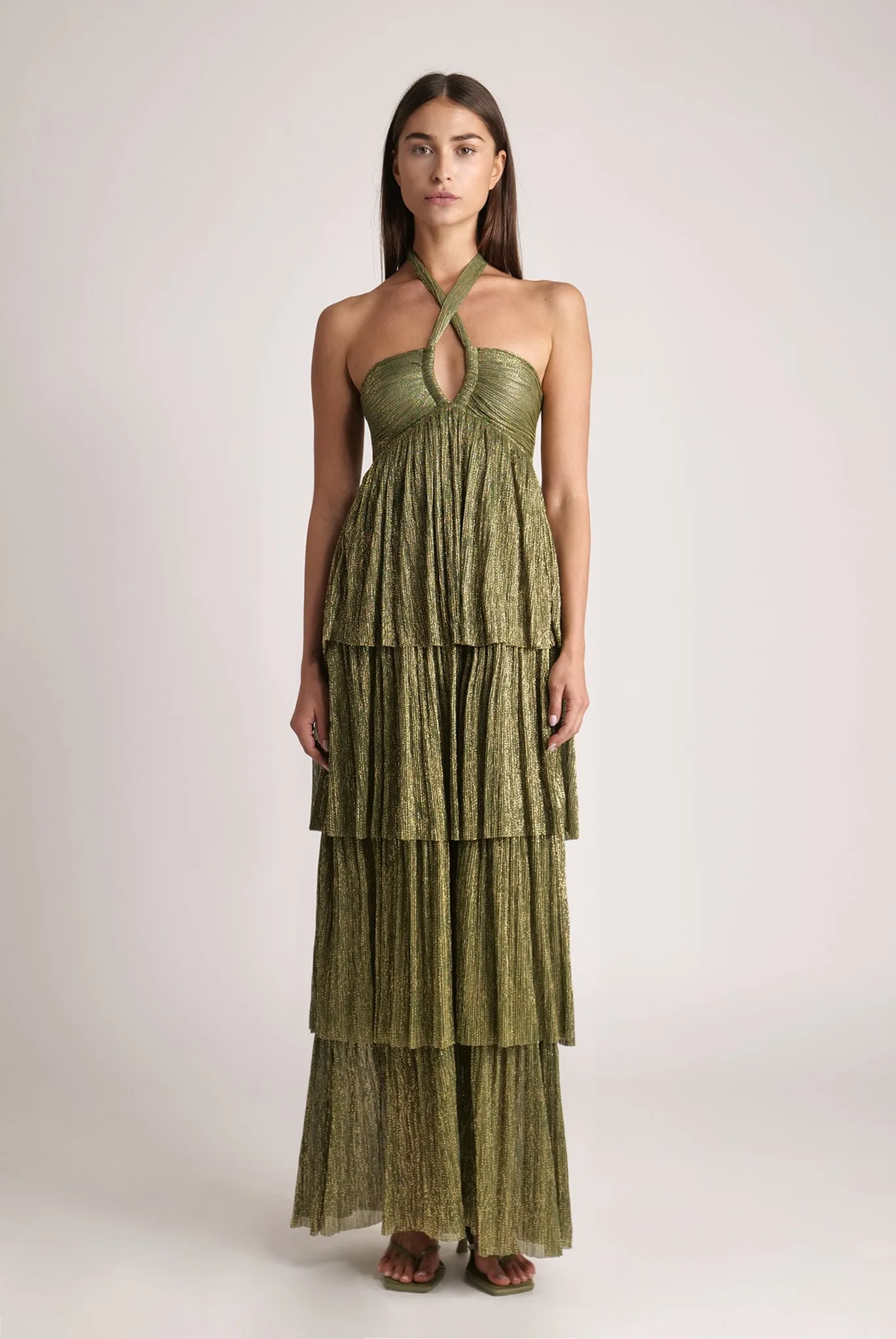 SABINA MUSAYEV Tair Dress - Moss Green