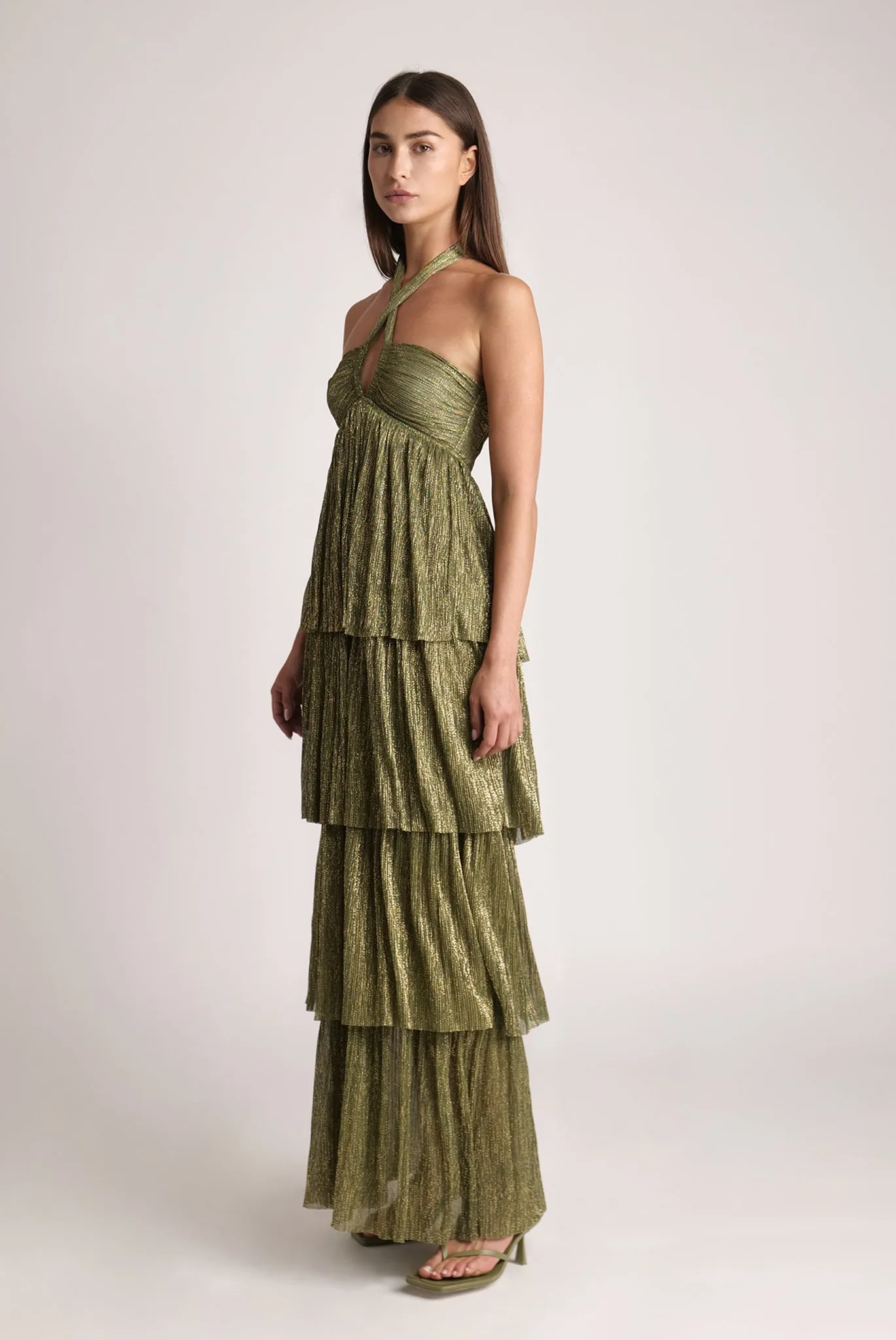 SABINA MUSAYEV Tair Dress - Moss Green