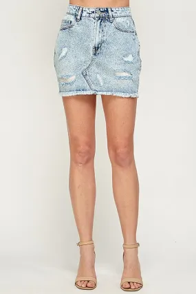 Sedona Denim Mini Skirt