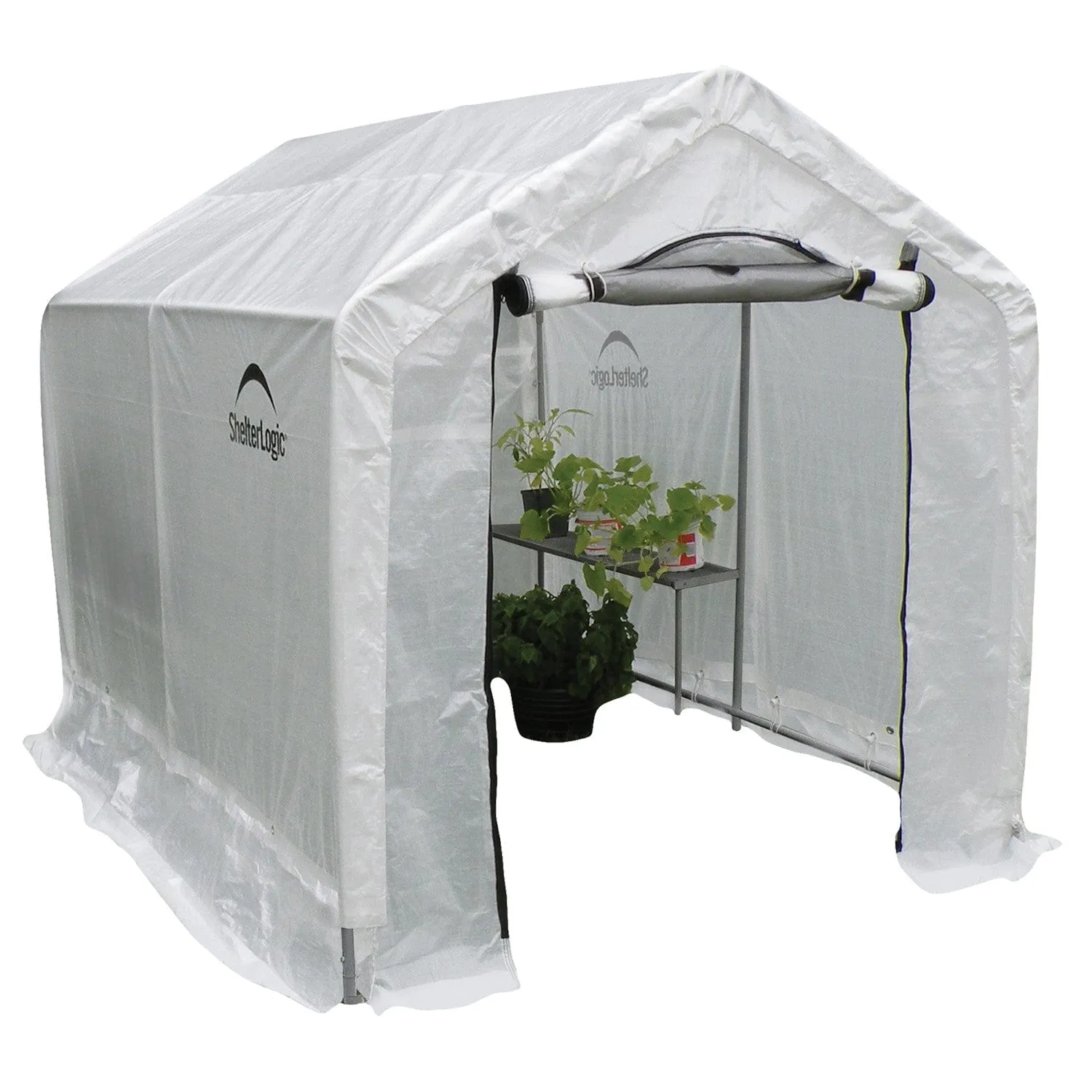 ShelterLogic | GrowIT Backyard Small Translucent Walk-in Grow Tent - 6' x 8'