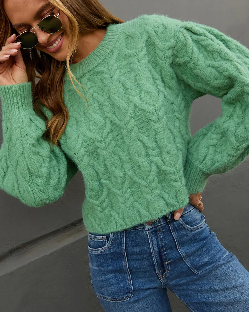 Siarah Cable Knit Sweater