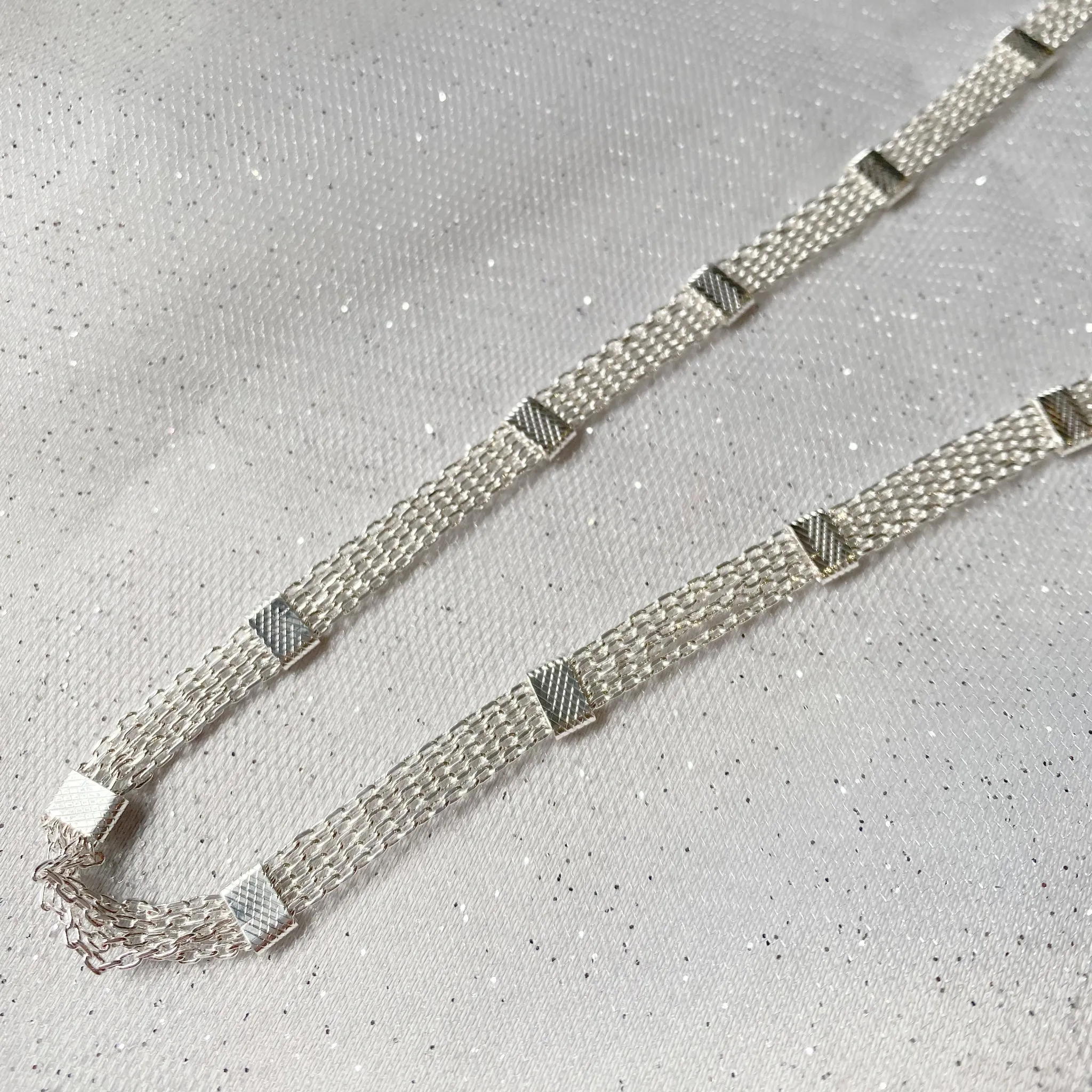 Silver Chain Headband