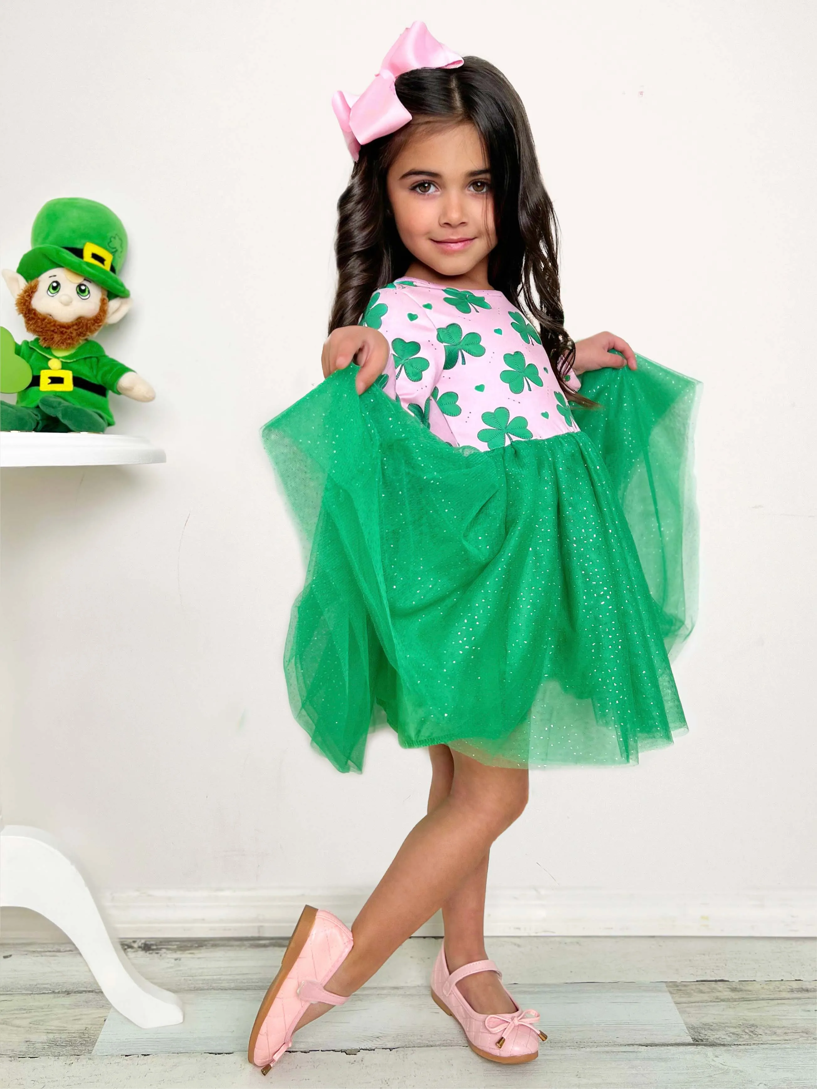 So Clover It Shimmer Tutu Dress