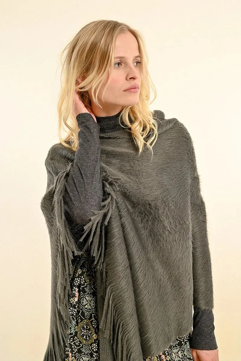 Sofia Fringe Poncho